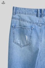 Quần Jeans Nữ Ống Suông