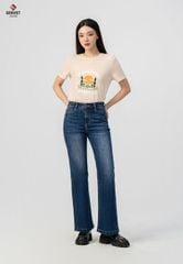 Quần Jeans Nữ Ống Vảy