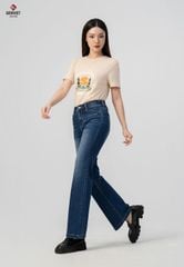 Quần Jeans Nữ Ống Vảy