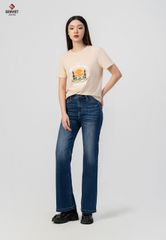 Quần Jeans Nữ Ống Vảy