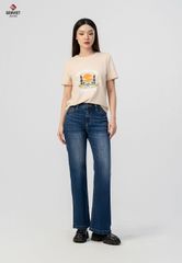 Quần Jeans Nữ Ống Vảy
