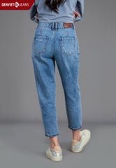 Quần Jeans Nữ Dáng Baggy
