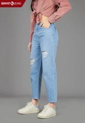 Quần Jeans Nữ Dáng Baggy