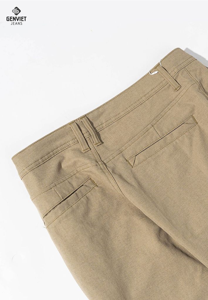 Quần Kaki Nam Ống Col Đứng