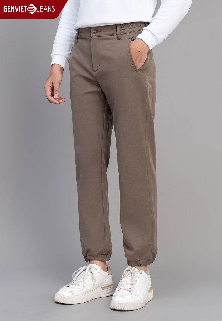 Quần Kaki Nam Dáng Jogger