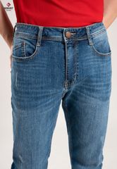 Quần Jeans Nam Ống Col Đứng