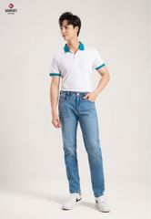 Quần Jeans Nam Ống Col Đứng