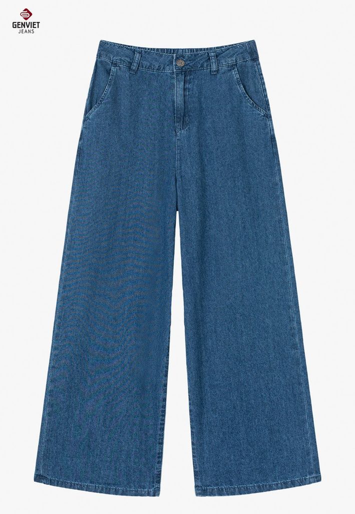 Quần Jeans Nữ Ống Suông