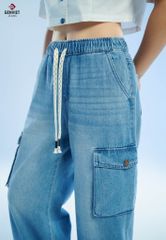 Quần Jeans Nữ Ống Suông