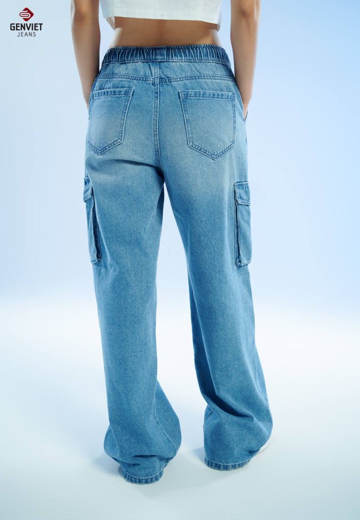 Quần Jeans Nữ Ống Suông