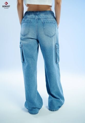 Quần Jeans Nữ Ống Suông