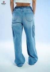 Quần Jeans Nữ Ống Suông