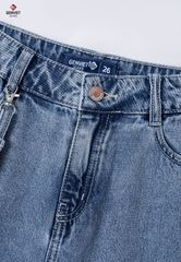Quần Jeans Nữ Ống Suông