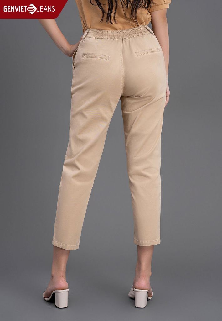 Quần Kaki Nữ Dáng Chinos