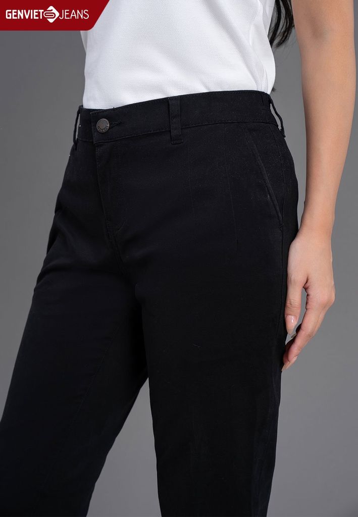 Quần Kaki Nữ Dáng Chinos