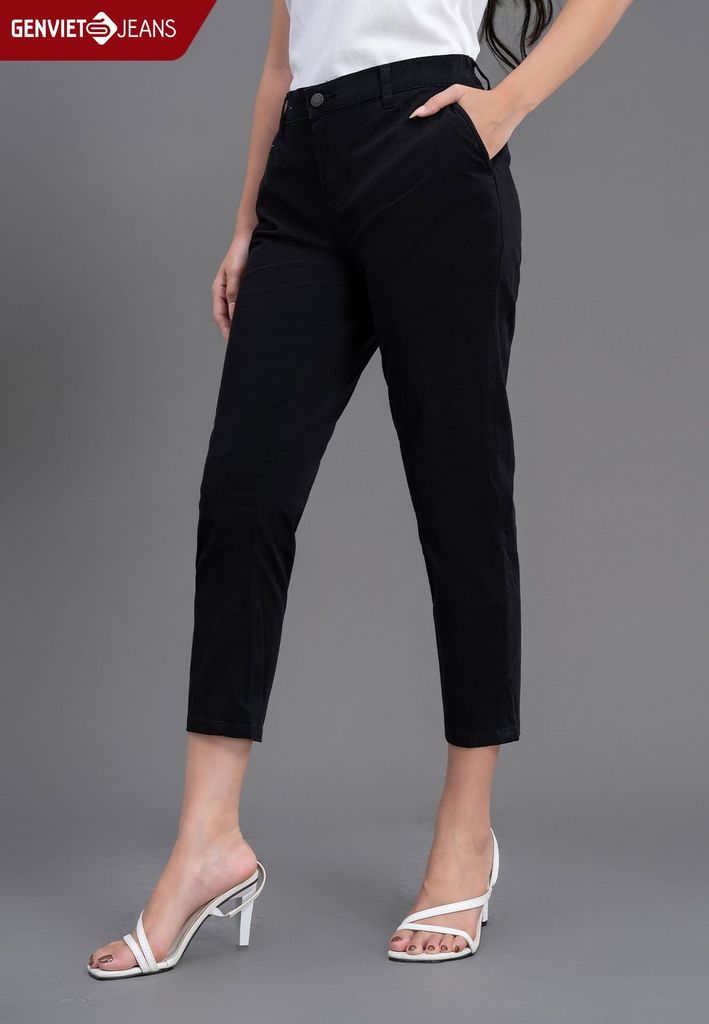 Quần Kaki Nữ Dáng Chinos