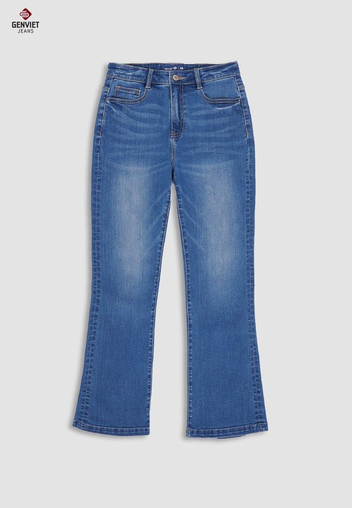 Quần Jeans Nữ Ống Vảy