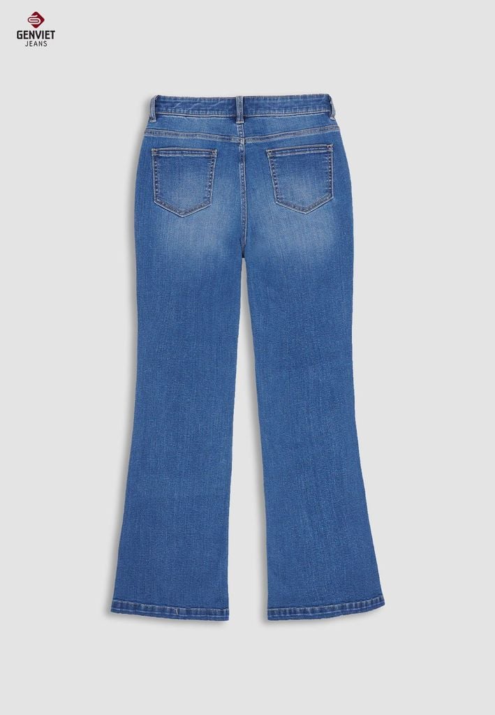 Quần Jeans Nữ Ống Vảy