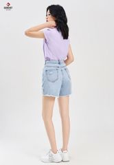 Quần Sooc Jeans Nữ Dáng A