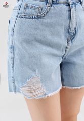 Quần Sooc Jeans Nữ Dáng A
