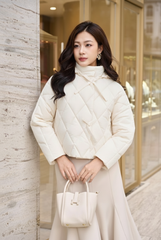 Áo Phao 3 Lớp Chần Bông Dáng Ngắn - Có Mũ Tháo Rời, Ấm Áp