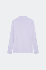 Áo Thun Cổ Lọ Nữ Dài Tay Slim-Fit Thun Dệt Đôi Cao Cấp - Co Giãn 4 Chiều Giữ Ấm Êm Ái