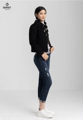 Áo Khoác Jeans Nữ 1 Lớp