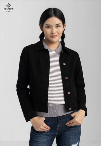 Áo Khoác Jeans Nữ 1 Lớp