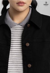 Áo Khoác Jeans Nữ 1 Lớp