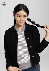 Áo Khoác Jeans Nữ 1 Lớp