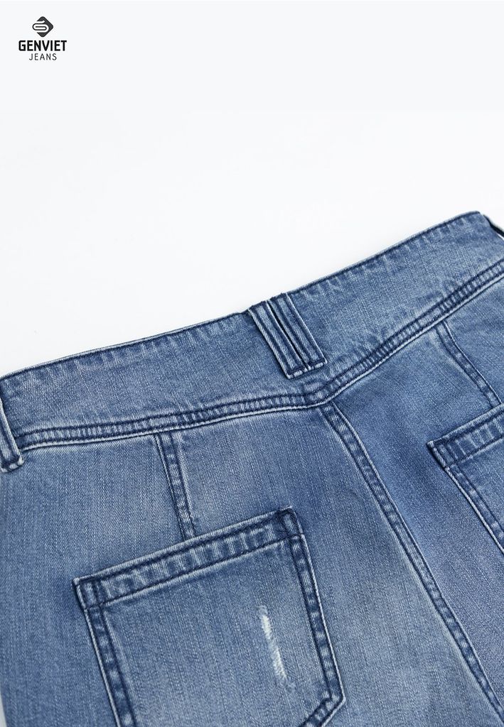 Quần Jeans Nữ Dáng Baggy