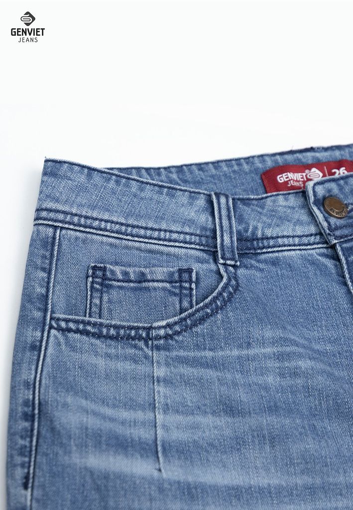 Quần Jeans Nữ Dáng Baggy