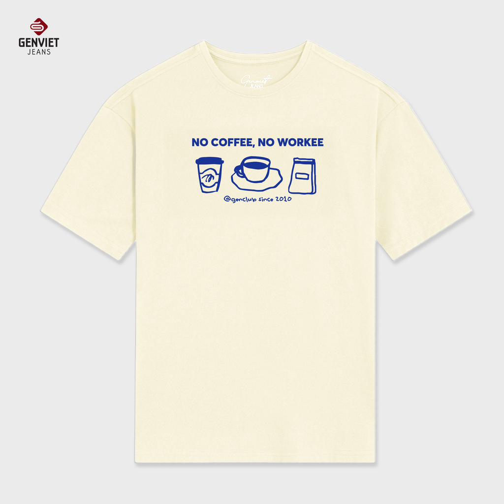 Áo Thun Cộc Tay Unisex Suông Rộng