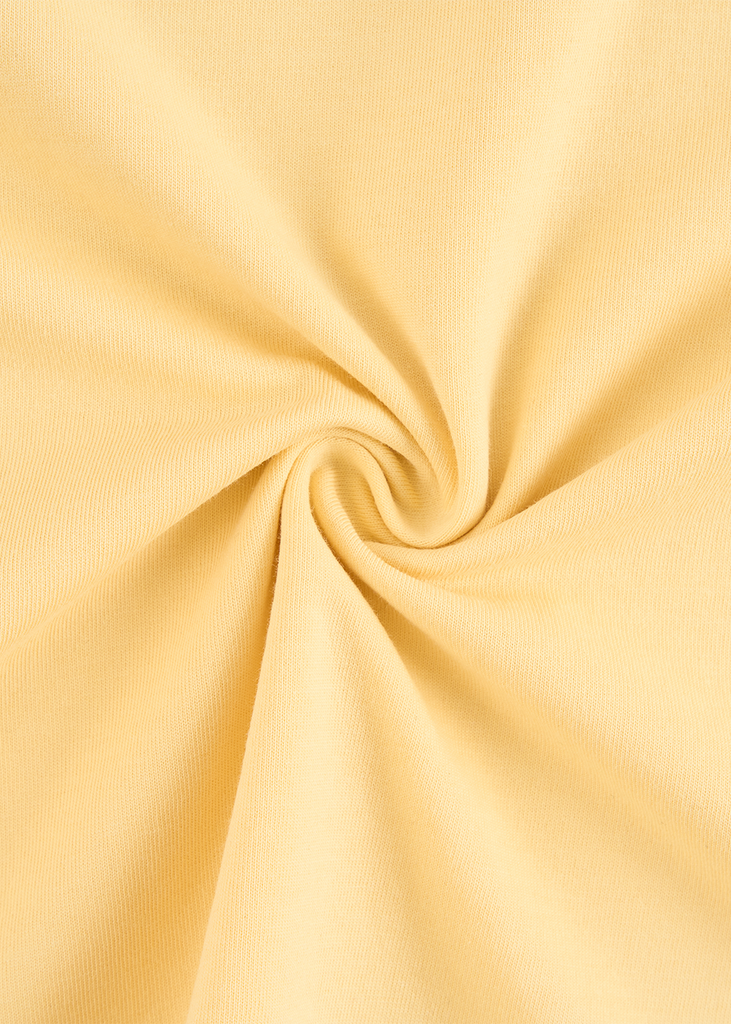 Áo Thun Nữ Cộc Tay Phom Suông - Thiết Kế Gấu Bo Cong Trẻ Trung