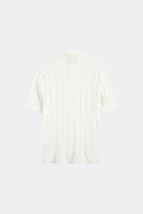 Áo Polo Dệt Kim Nam Suông Vừa Len Sợi Dệt Knit Cao Cấp - Thiết Kế Vặn Thừng Tinh Xảo Lịch Lãm