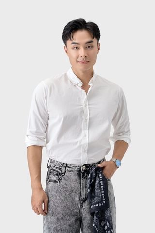 Áo Sơ Mi Trắng Nam Dài Tay - Lịch Sự & Trang Trọng