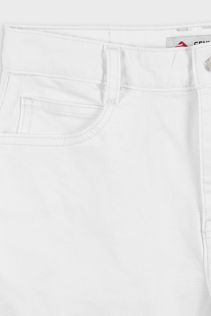 Quần Jean Nữ Ống Suông Vừa Cotton Denim Cao Cấp - Cạp Cao Hack Dáng Thon Gọn Tinh Tế