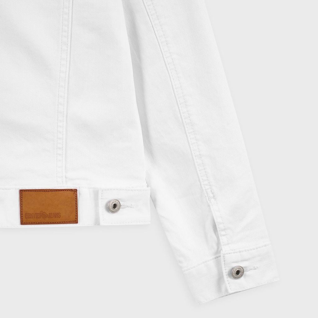 Áo Khoác Jean Nữ Ôm Vừa Cotton Denim Cao Cấp - Tôn Dáng Trẻ Trung Thời Thượng