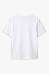 Áo Thun Nữ Cộc Tay Phom Suông - Thiết Kế Gấu Bo Cong Trẻ Trung