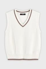 Áo Gile Len Nữ Ôm Vừa Len Dệt Sợi Cao Cấp - Tôn Dáng Trẻ Trung Preppy