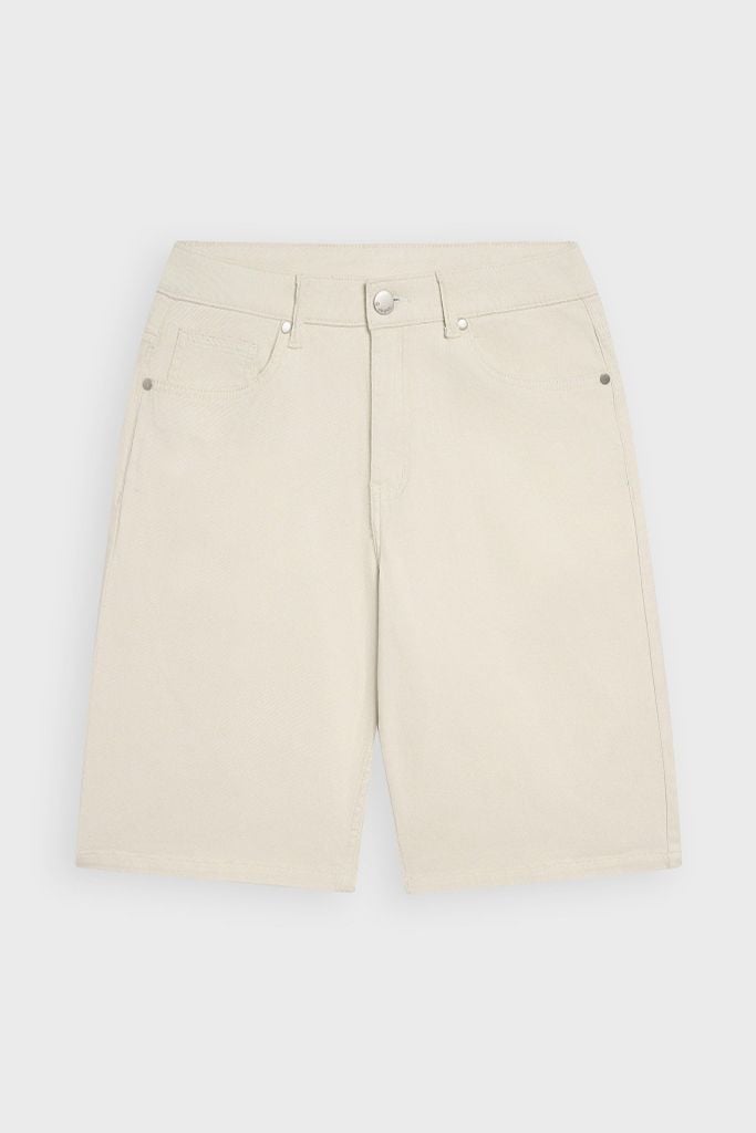 Quần Ngố Kaki Nam Ống Đứng