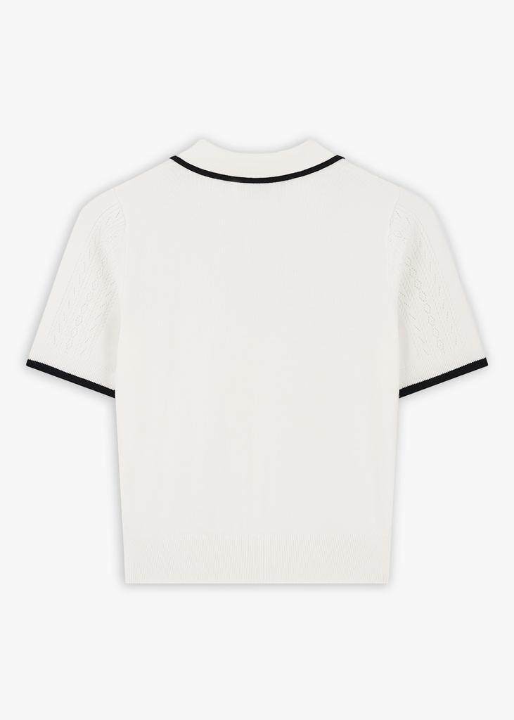 Áo Polo Nữ Chất Len Mềm Mịn