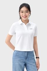Áo Polo Nữ Cộc Tay Croptop - Chất Thun Cao Cấp, Tôn Dáng