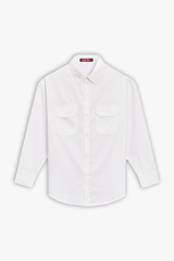 Áo Sơmi Cotton Dài Tay Bé Trai