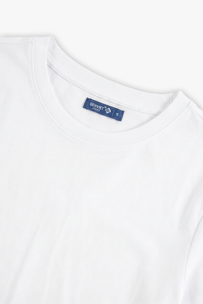 Áo Thun Nữ Cộc Tay Phom Suông - Thiết Kế Gấu Bo Cong Trẻ Trung