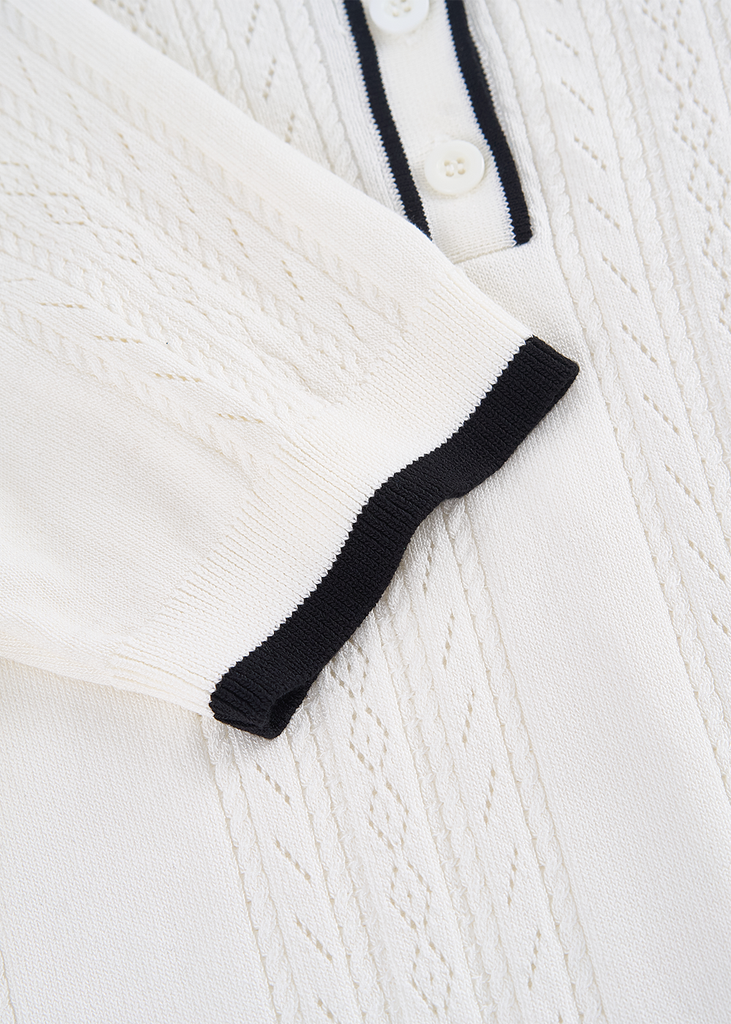 Áo Polo Nữ Chất Len Mềm Mịn