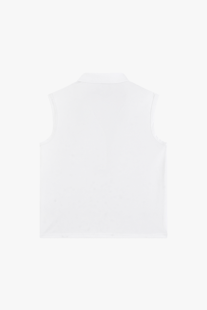 Áo Polo Nữ Sát Nách Cotton Poplin Cao Cấp - Thời Trang Hè Mềm Mát