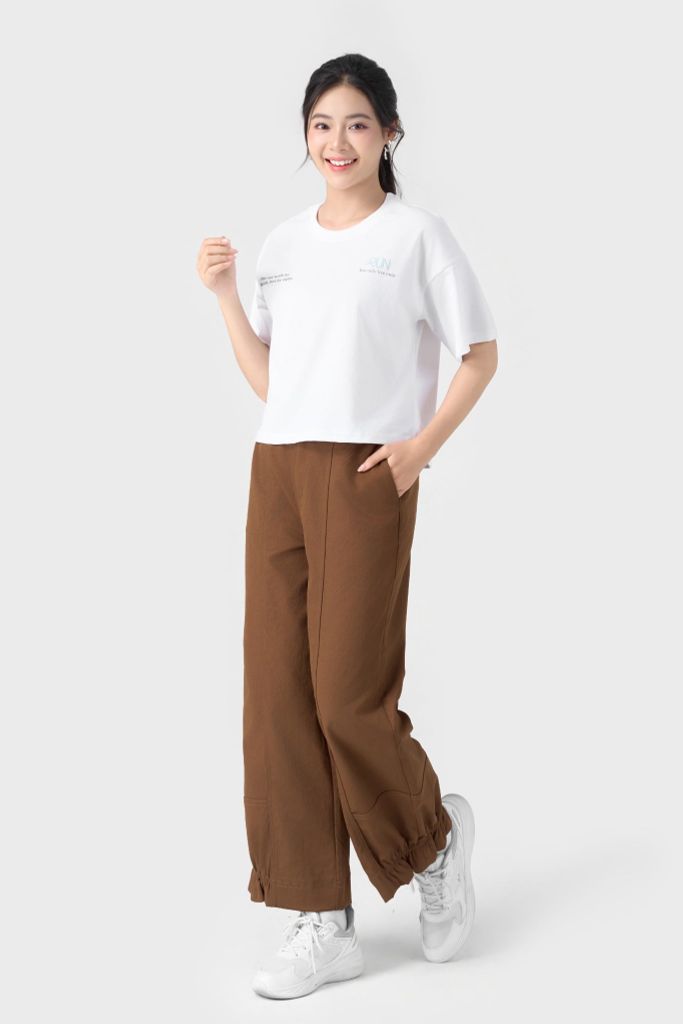 Quần Tây Nữ Baggy Kaki Chino Cao Cấp - Năng Động, Thoải Mái Cả Ngày