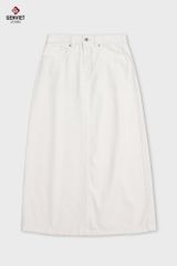 Chân Váy Jean - Juyp Jeans Nữ Dáng Suông