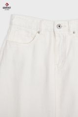Chân Váy Jean - Juyp Jeans Nữ Dáng Suông